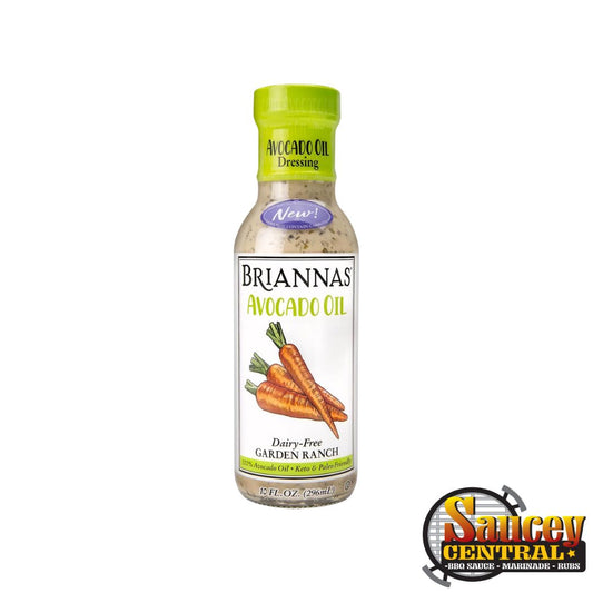 Briannas Avocado Oil Dairy-Free Garden Ranch Dressing, 10oz