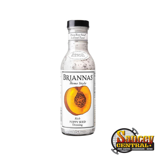 Briannas Rich Poppy Seed Dressing, 12oz