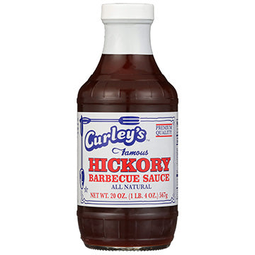 Curley's Hickory Barbecue Sauce, 20oz