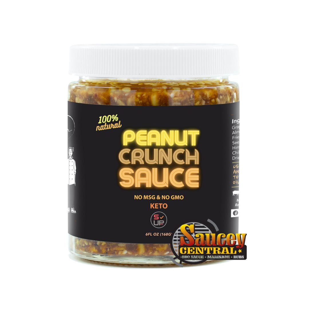 Peanut Crunch Sauce by Sauce Up NYC, 6oz