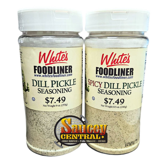 Dill Pickle Seasonings by White's Foodliner, 8.5oz