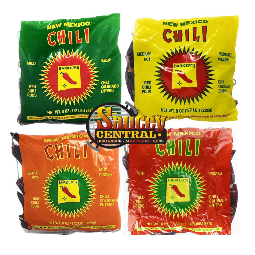 Dried Red Chili Pods, 8oz