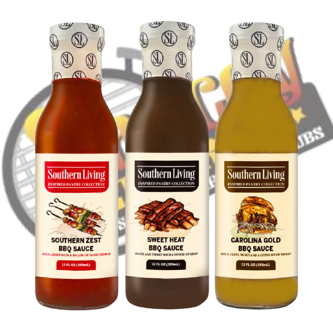Southern Living BBQ Sauces - Variety Pack of 3