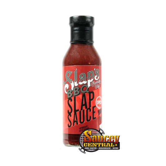 Slap's Kansas City BBQ Sauce - Spicy, 16oz