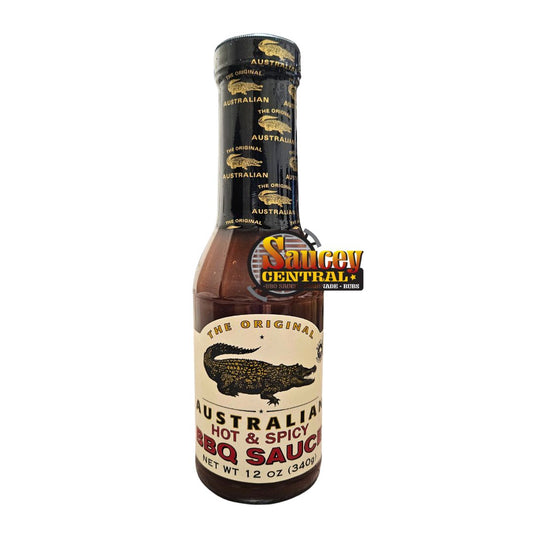 The Original Australian BBQ Sauce - HOT & SPICY, 12oz