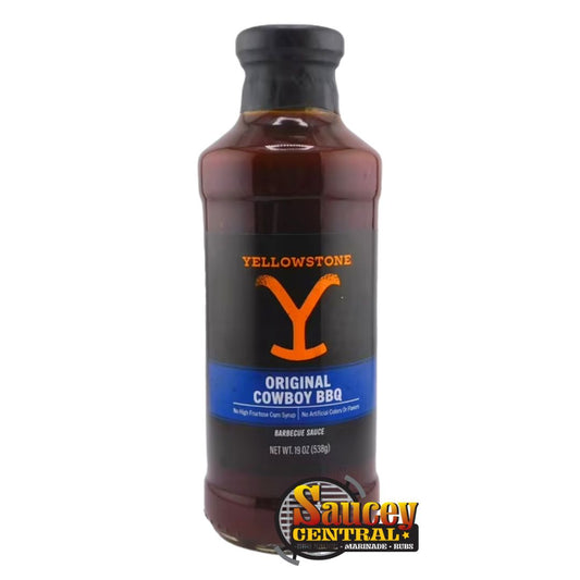 Yellowstone Cowboy Original BBQ Sauce, 19oz