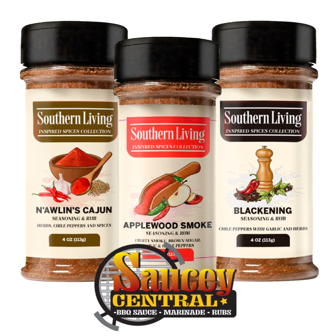 Southern Living Rubs, 4oz - Variety Pack of 3