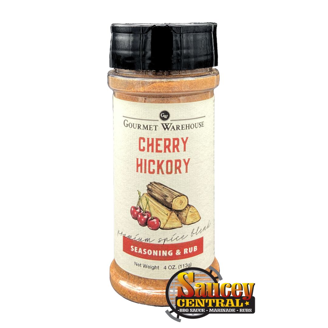 Gourmet Warehouse Cherry Hickory Seasoning & Rub, 4oz