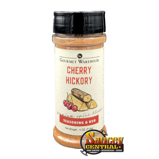 Gourmet Warehouse Cherry Hickory Seasoning & Rub, 4oz