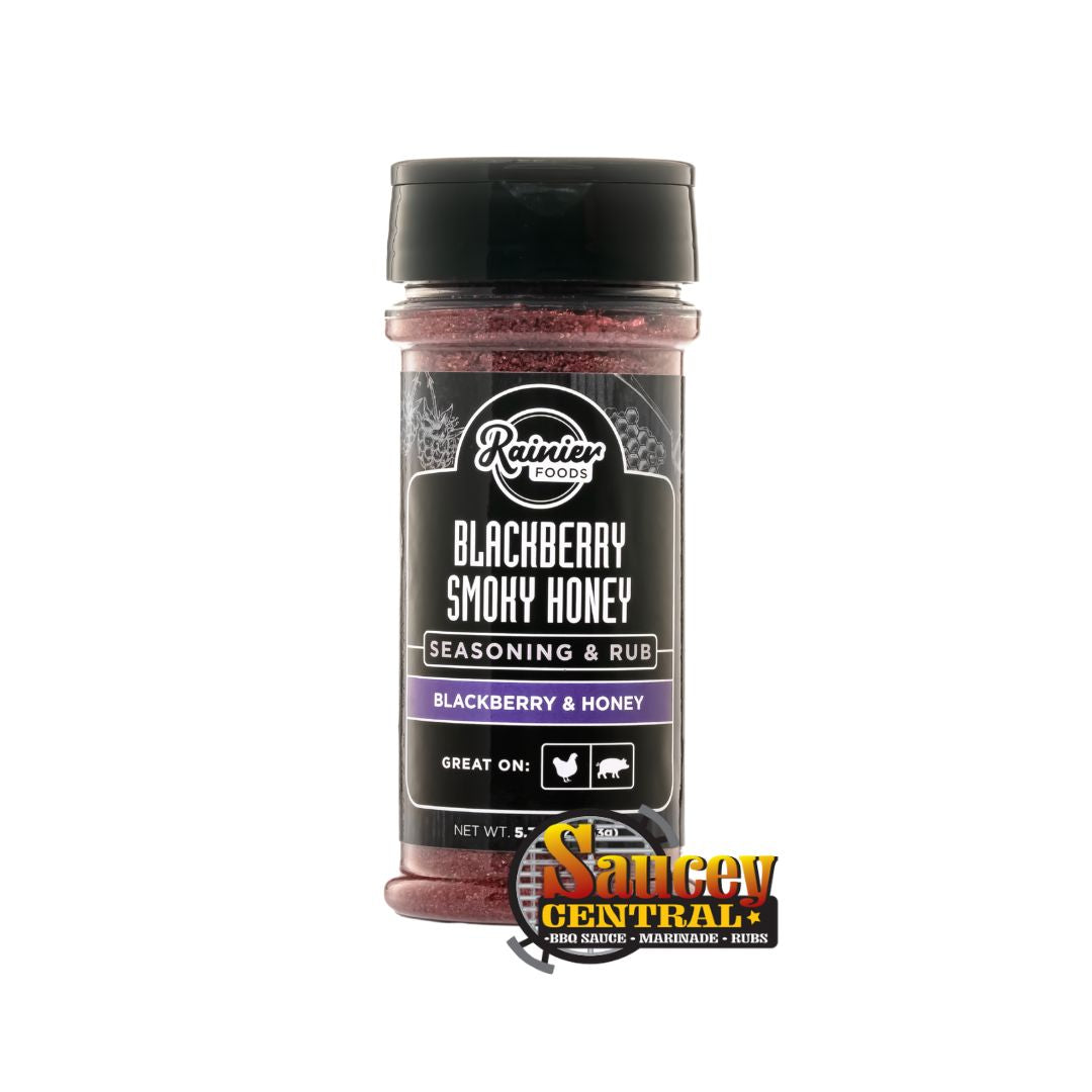 Rainier Foods Blackberry Smoky Honey Rub, 5.75oz