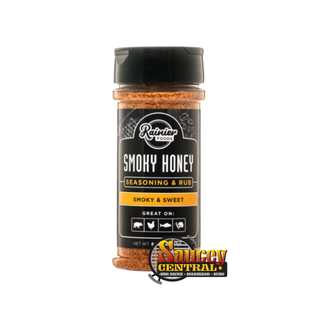 Rainier Foods Smoky Honey Seasoning & Rub, 6.25oz