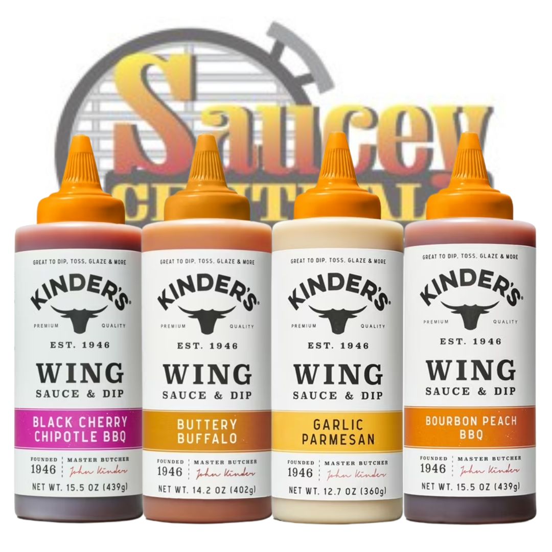 Kinder's Wing Sauces - Variety Pack of 4