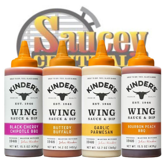 Kinder's Wing Sauces - Variety Pack of 4