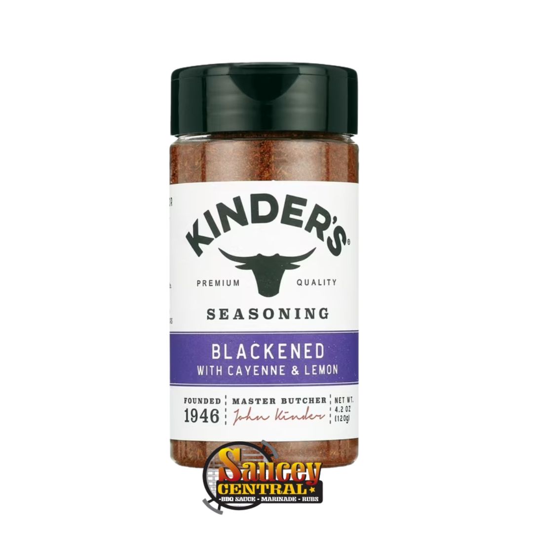 Kinder's Blackened Seasoning with Cayenne & Lemon, 4.2oz