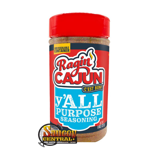 Ragin Cajun Y'all Purpose Seasoning, 8oz