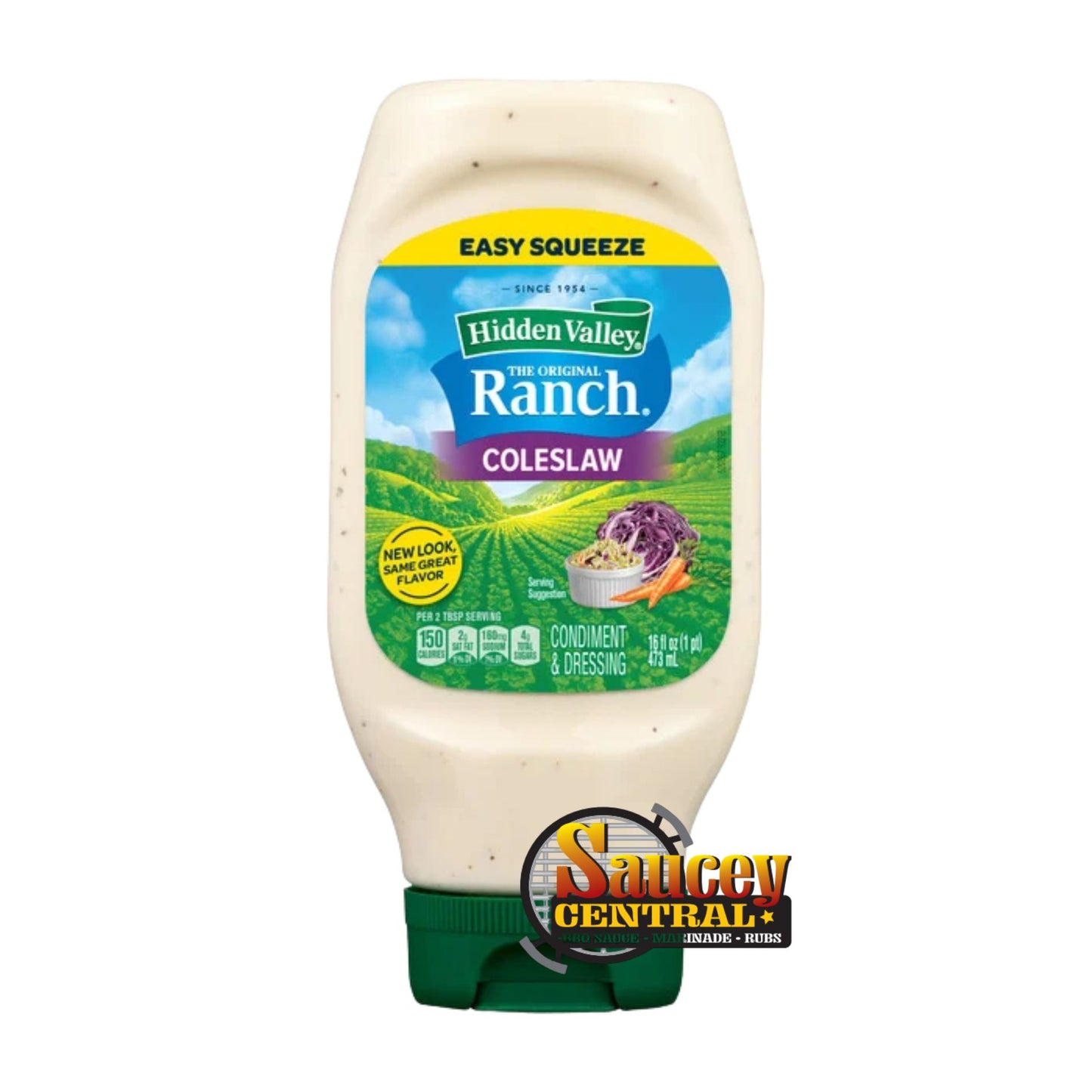 Hidden Valley Coleslaw Salad Dressing and Topping, 16oz