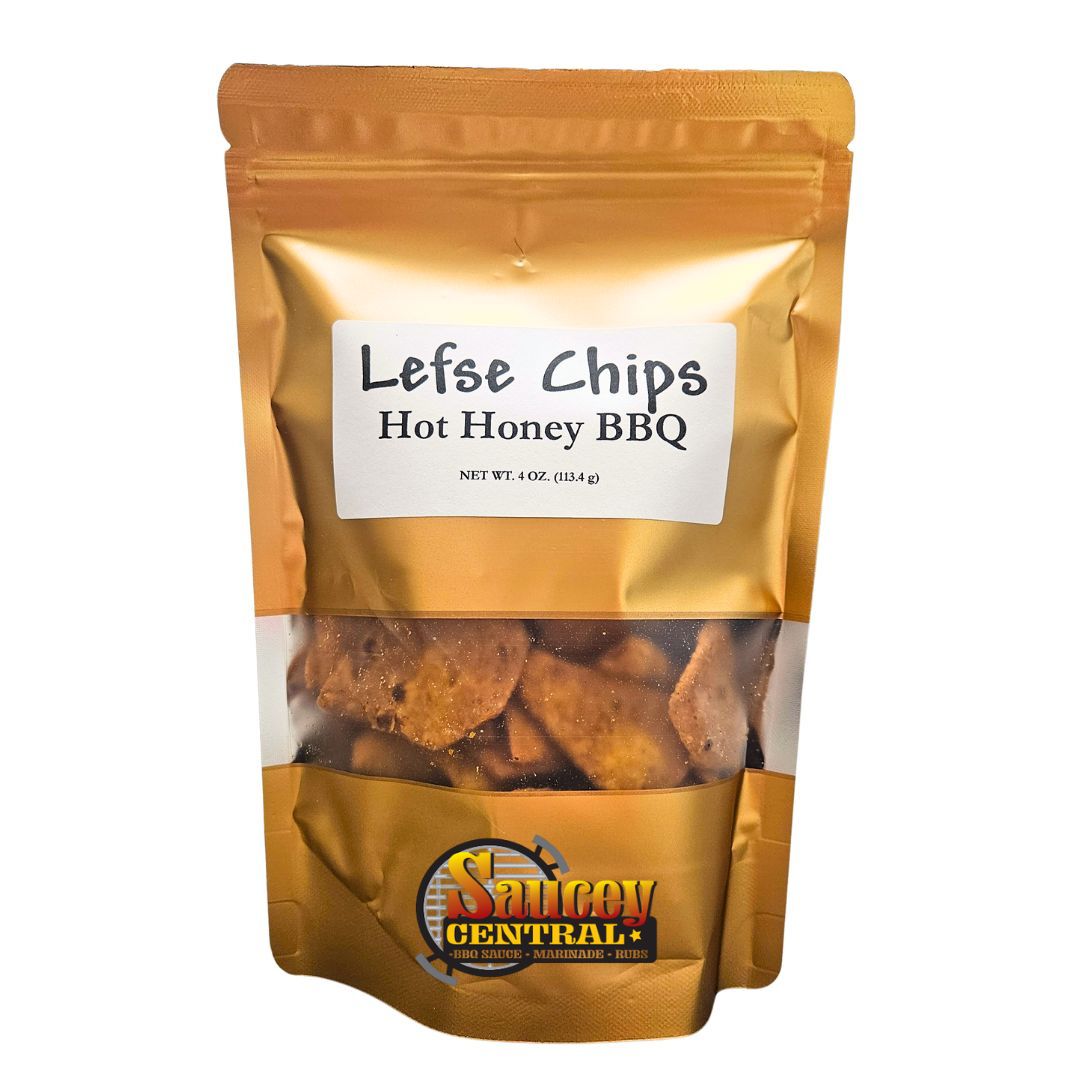 Honey Hot BBQ Lefse Chips, 4oz