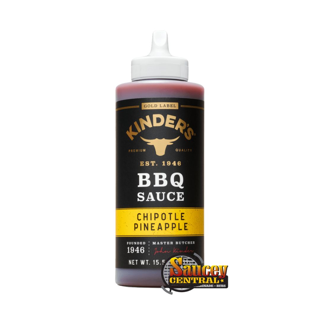 Kinder's Gold Label BBQ Sauce - Chipotle Pineapple, 15.5oz