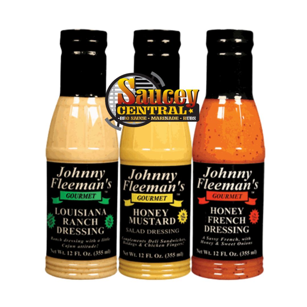 Johnny Fleeman's Gourmet Dressings - Variety Pack of 3