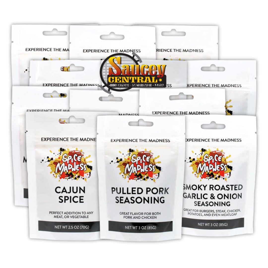 Spice Madness Ultimate Gift Pack - 12 Different Seasonings