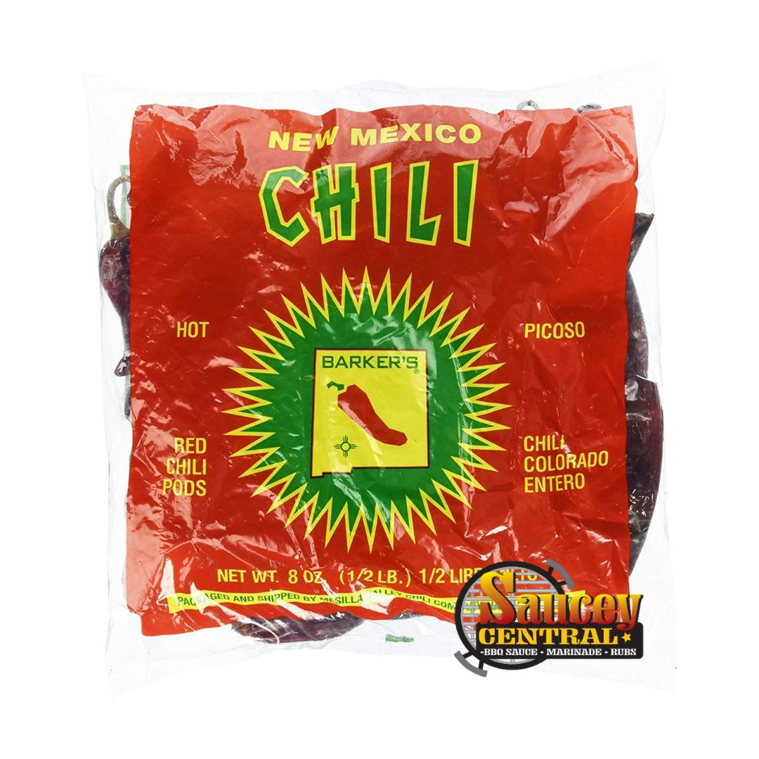 Dried Red Chili Pods, 8oz