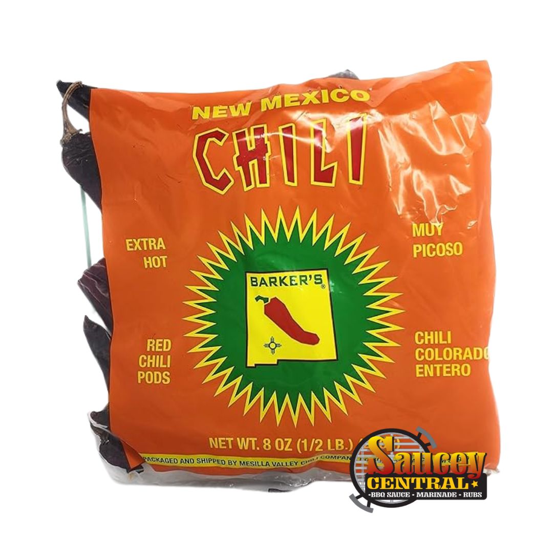 Dried Red Chili Pods, 8oz