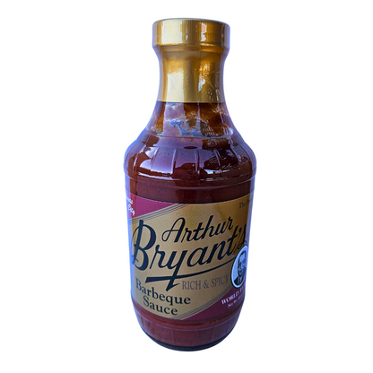 Arthur Bryant Rich & Spicy Barbecue Sauce, 18oz