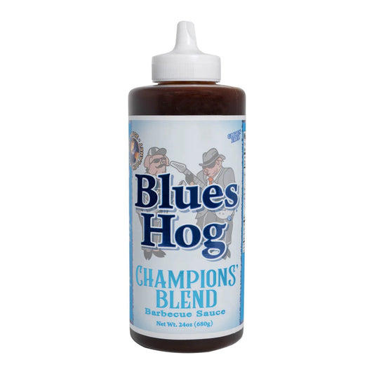 Blues Hog Champions Blend Barbecue Sauce, 24oz Squeeze Bottle