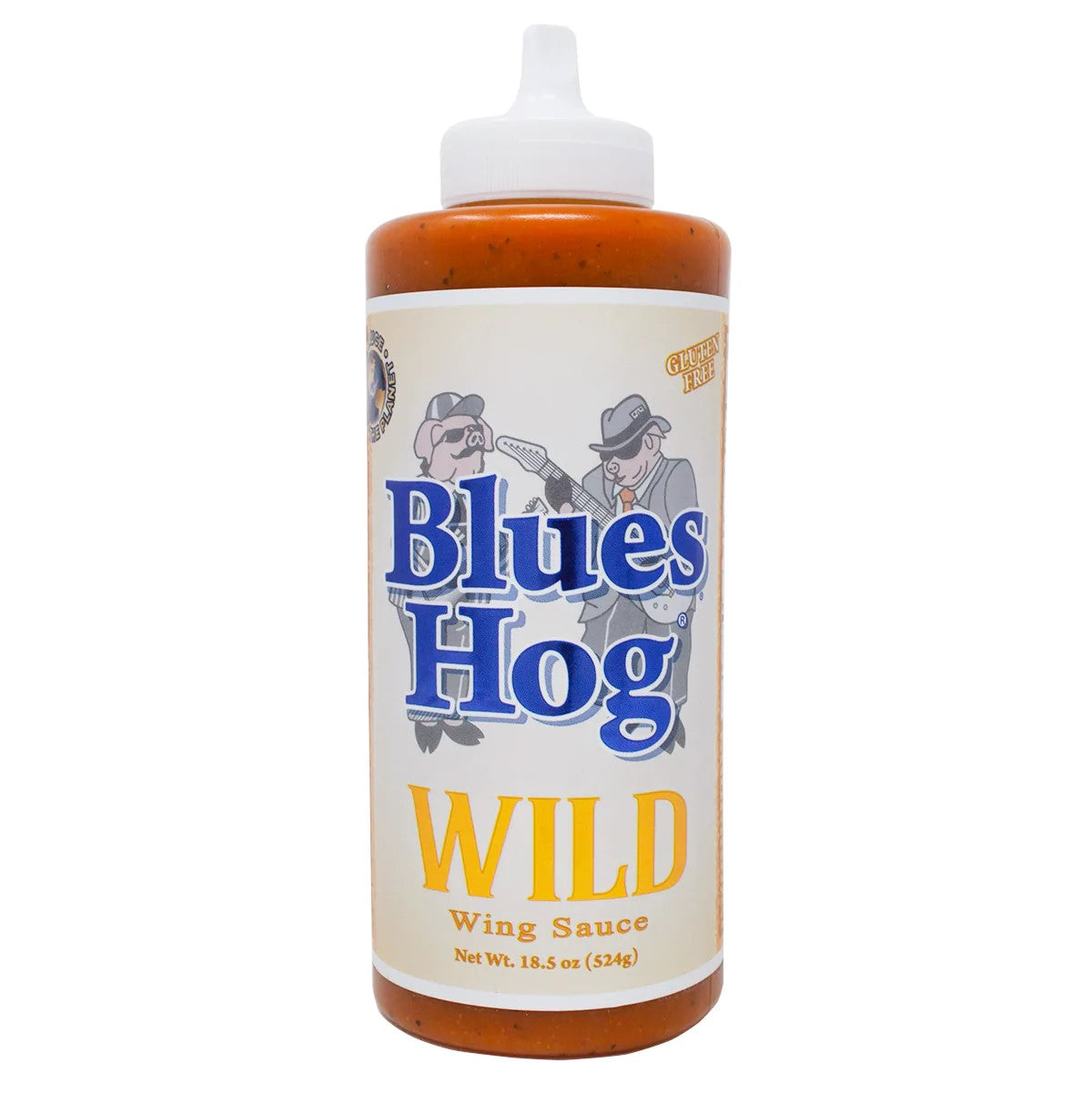 Blues Hog Wild Wing Sauce, 18.5oz Squeeze Bottle