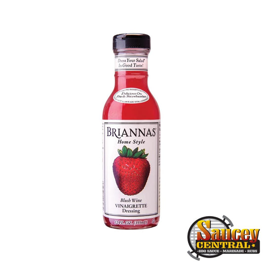 Briannas Blush Wine Vinaigrette Dressing, 12oz