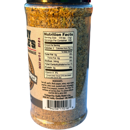 Daddy Hinkle's Cracked Pepper Seasoning