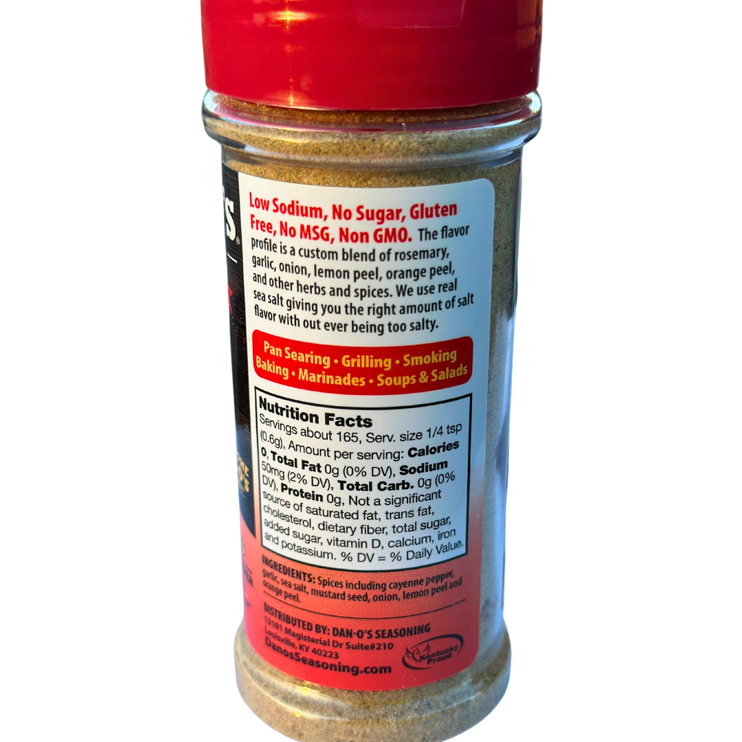 Dan-O's Spicy Seasoning, 3.5oz