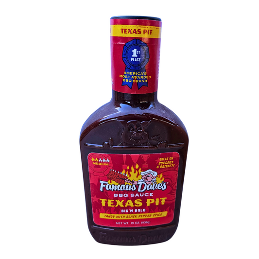 Famous Dave's Texas Pit BBQ Sauce, 19oz