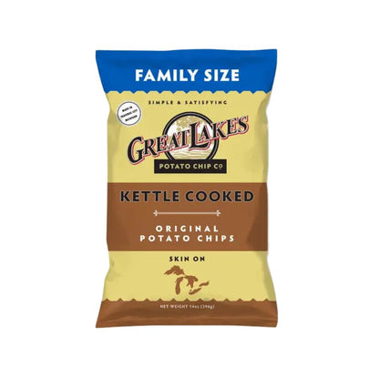 Great Lakes Potato Chips - Family Size, 14oz