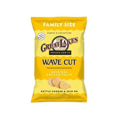 Great Lakes Potato Chips - Family Size, 14oz