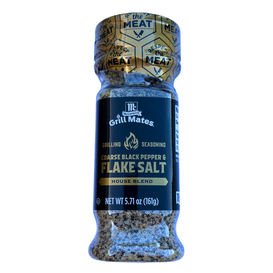 McCormick Grill Mates Coarse Black Pepper & Flake Salt