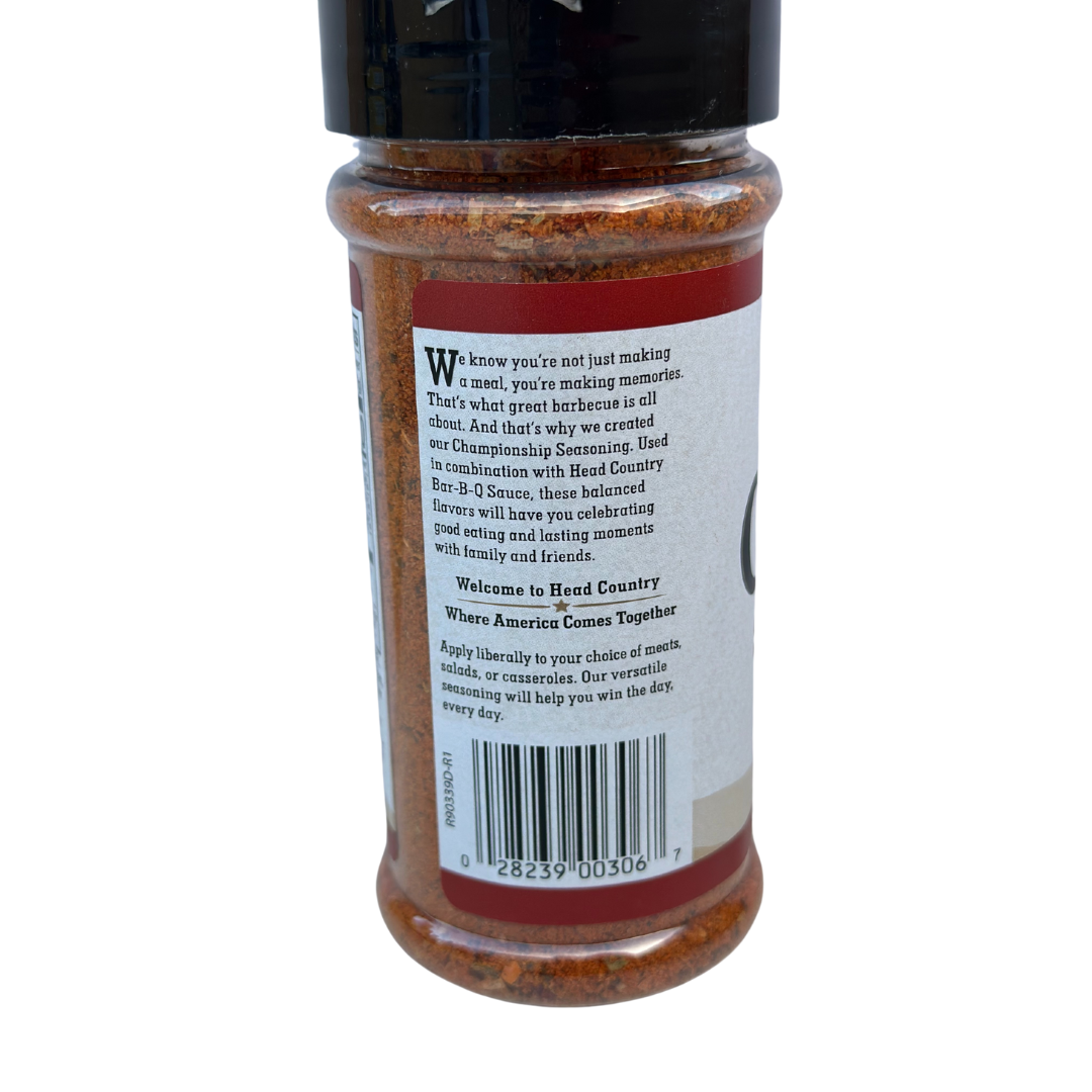 Head Country Original Championship Seasoning, 6oz