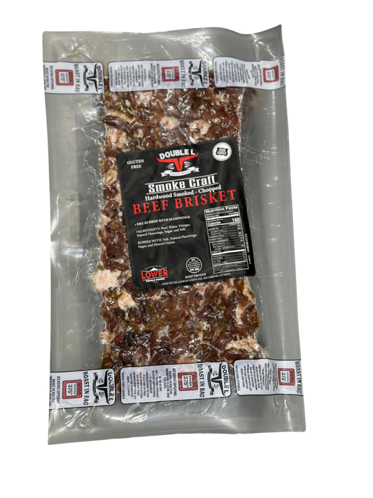 Double L Smoke Craft Hardwood Smoked Chopped Beef Brisket