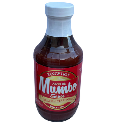 Mumbo Tangy Hot Sauce, 18oz