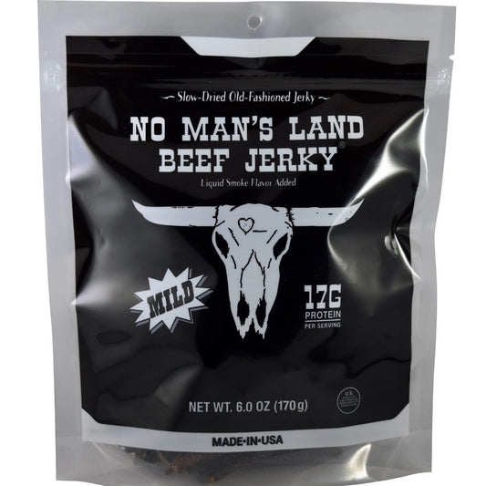 No Man's Land Beef Jerky - Mild