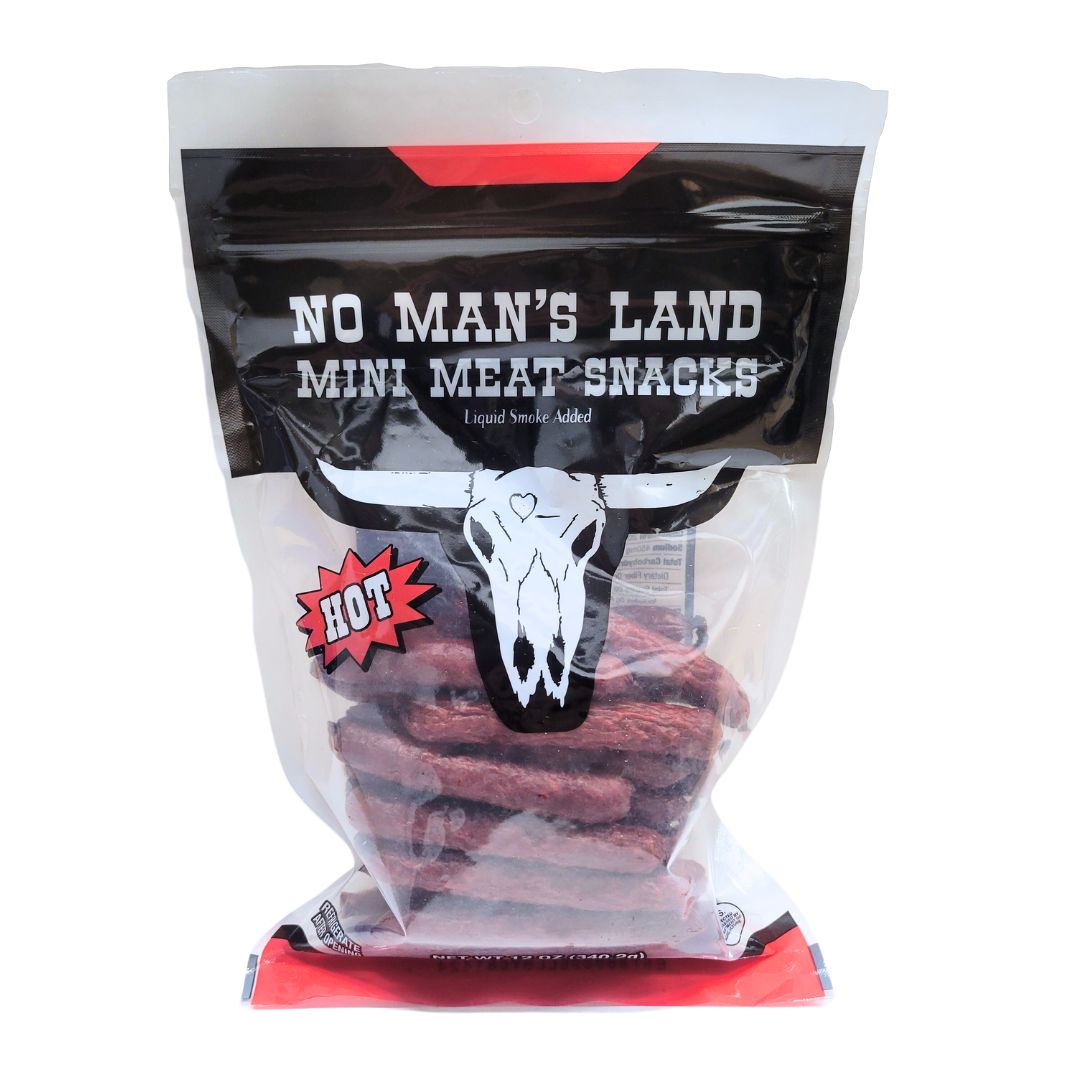 No Man's Land Beef Jerky - Hot