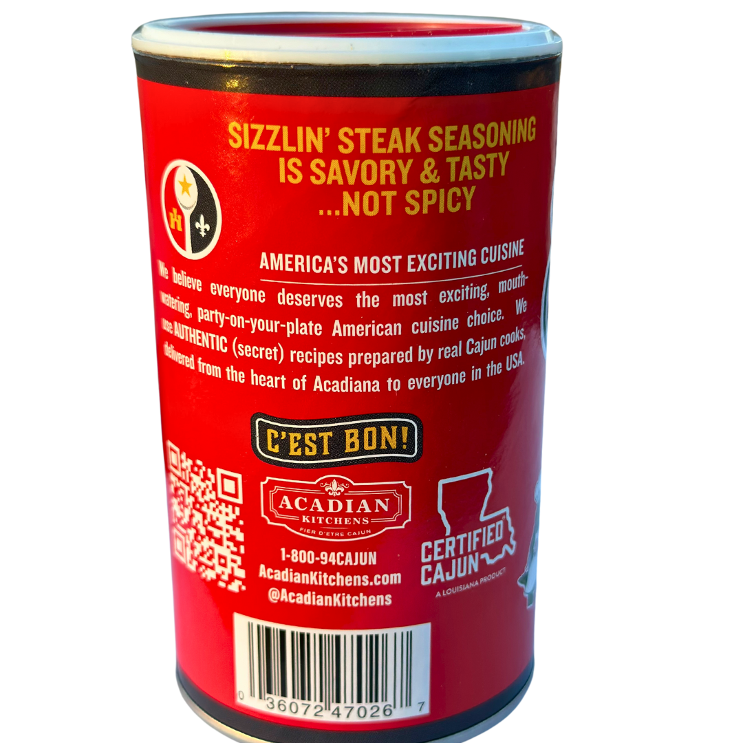 Ragin Cajun Steak Seasoning, 8oz