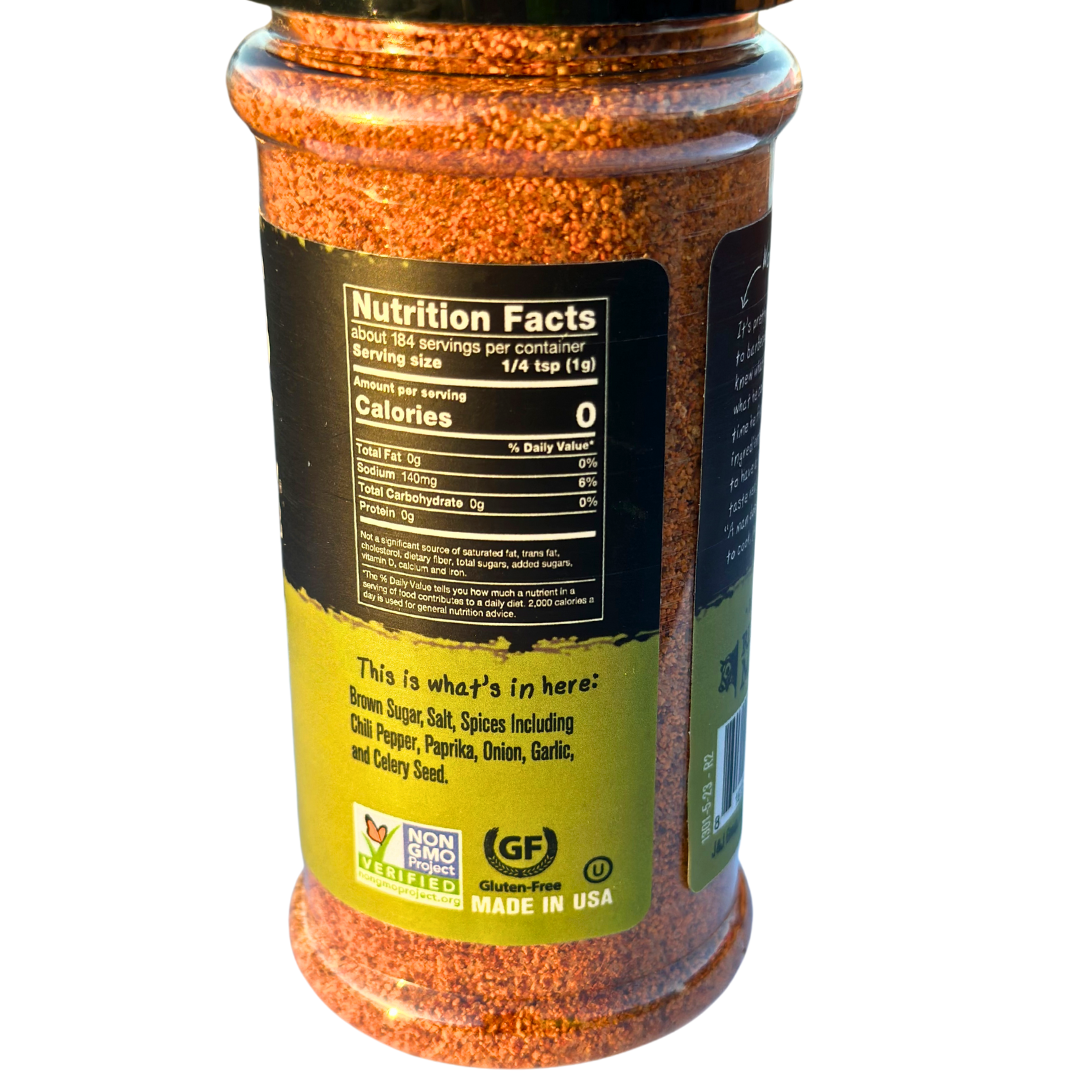 Rufus Teague Meat Rub, 6.5oz