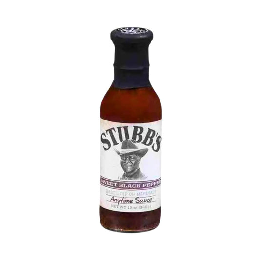 Stubb's Sweet Black Pepper Anytime Sauce, 12oz