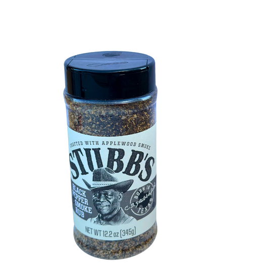 Stubb's Black Pepper and Smoke Rub, 12.2oz