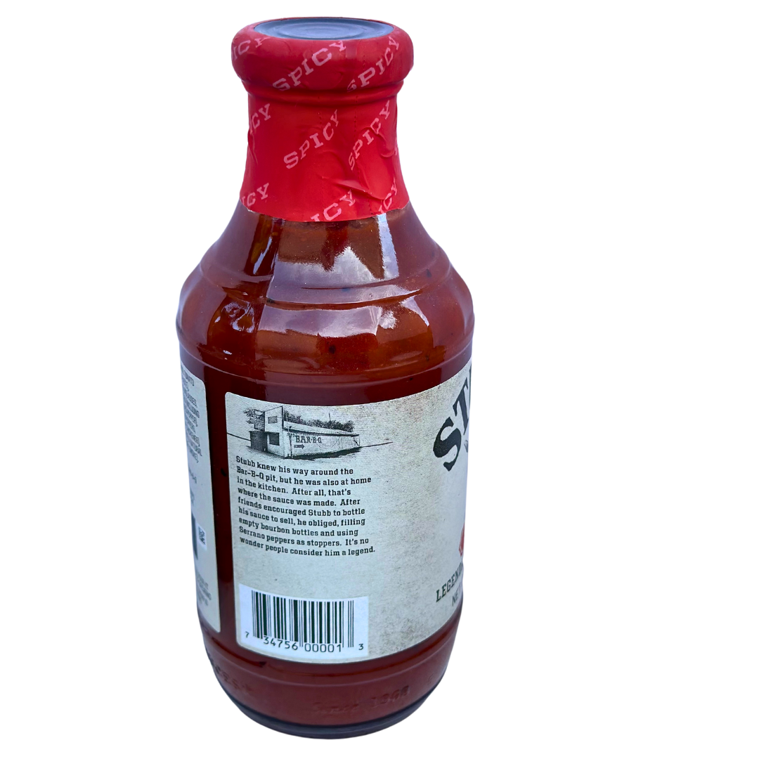 Stubb's Spicy BBQ Sauce, 18oz