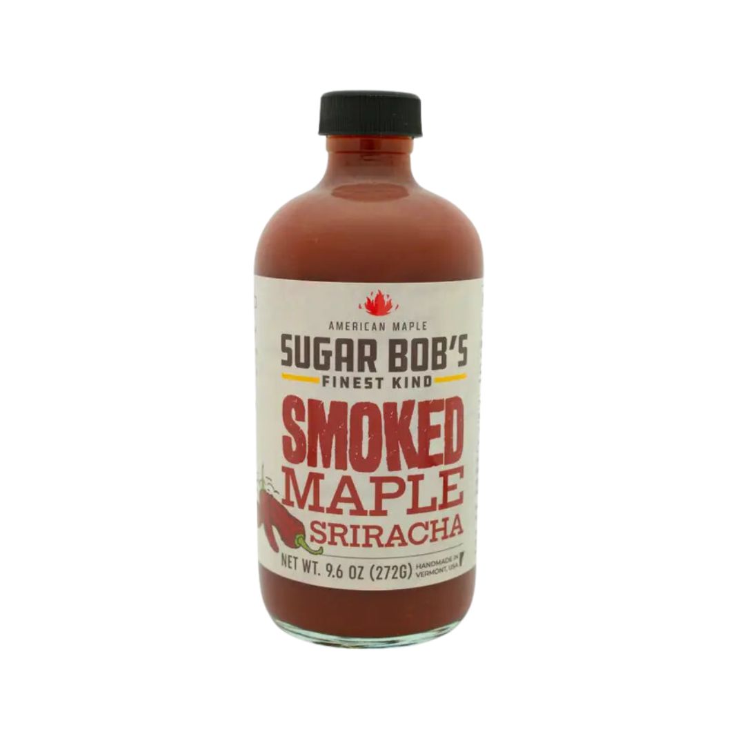 Sugar Bob's Smoked Maple Sriracha Sauce, 9.6oz