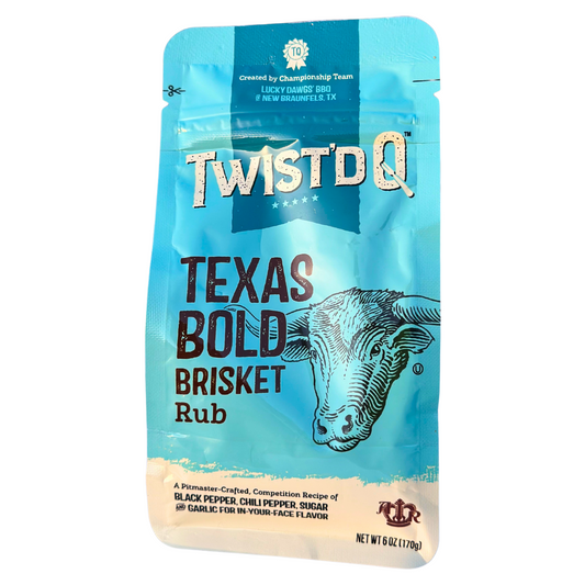 Twist'd Q Texas Bold Brisket Rub, 6oz