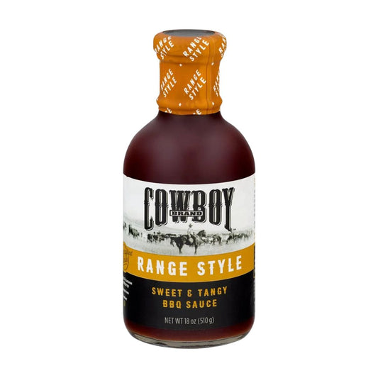 Cowboy Brand Range Style Barbecue Sauce, 18oz