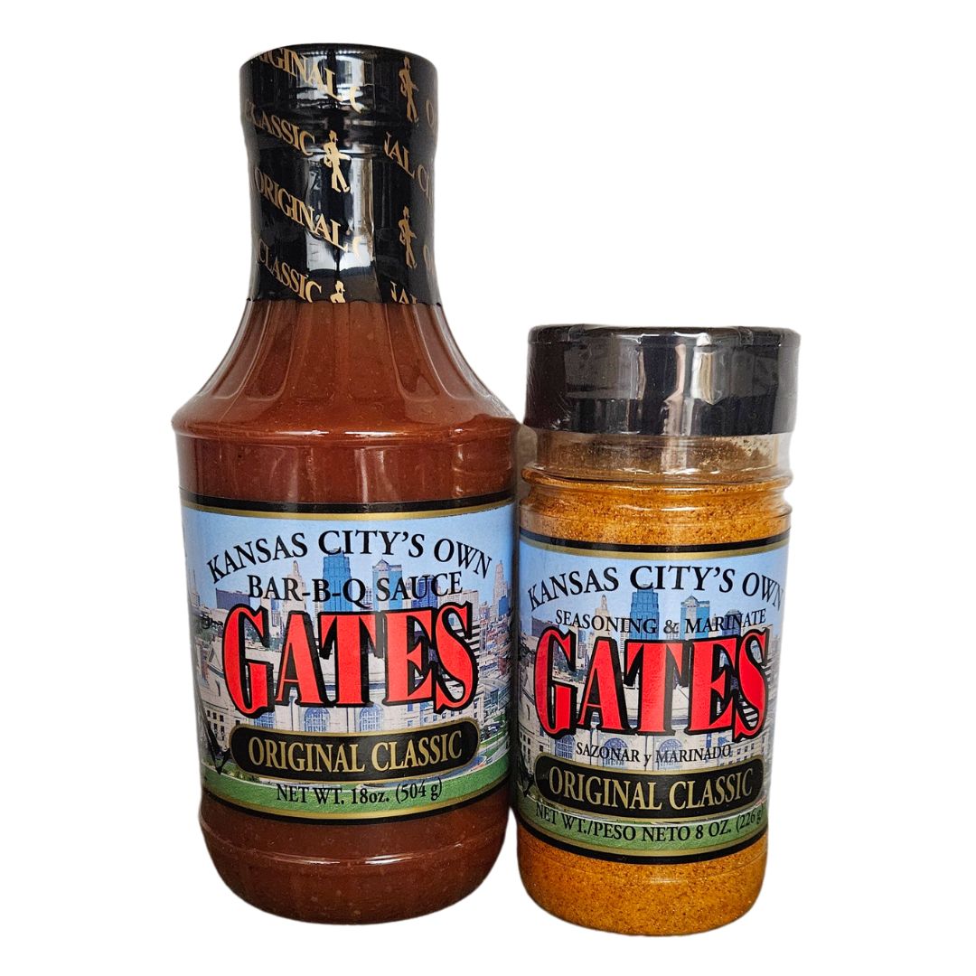 Gates Barbecue Original Flavor Bundle (Sauce & Seasoning)